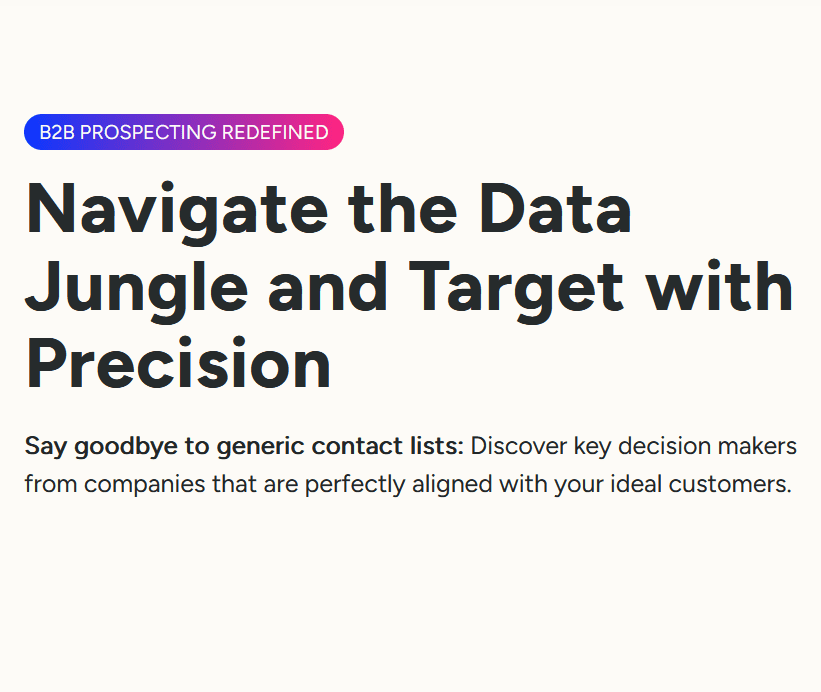 Enterprise B2B Master Dataset – Executives, Decision Makers & Company Intelligence (94M Contacts + 9.3M Company Profiles)